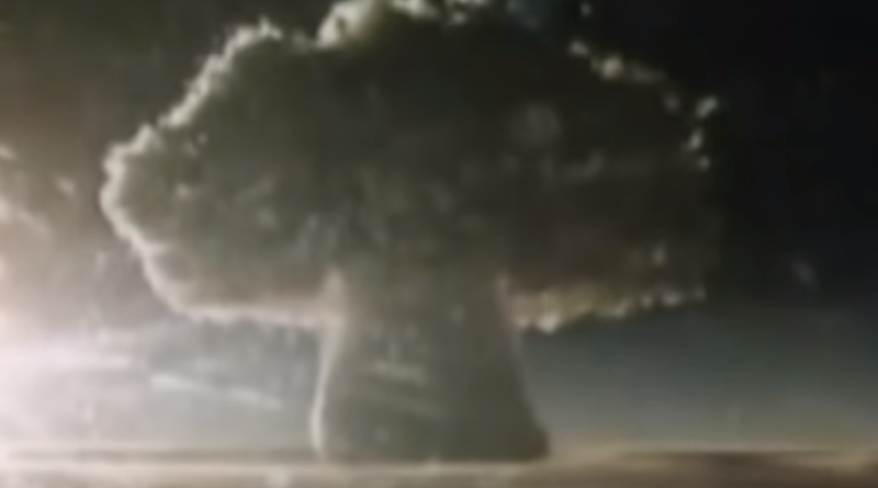 Wybuch bomby atomowej Car - największa eksplozja w historii ludzkości