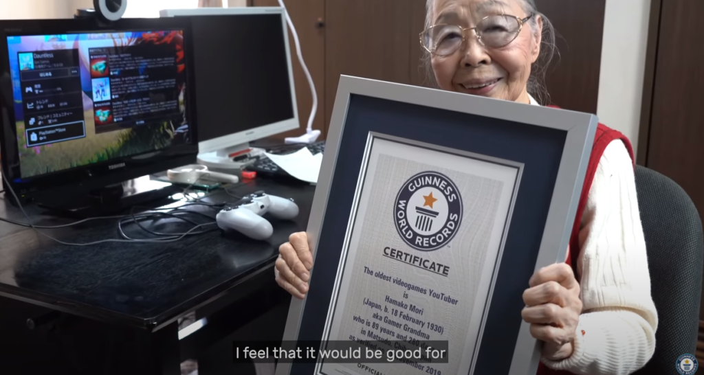 Gaming Grandma wpisana do "Księgi rekordów Guinnessa"