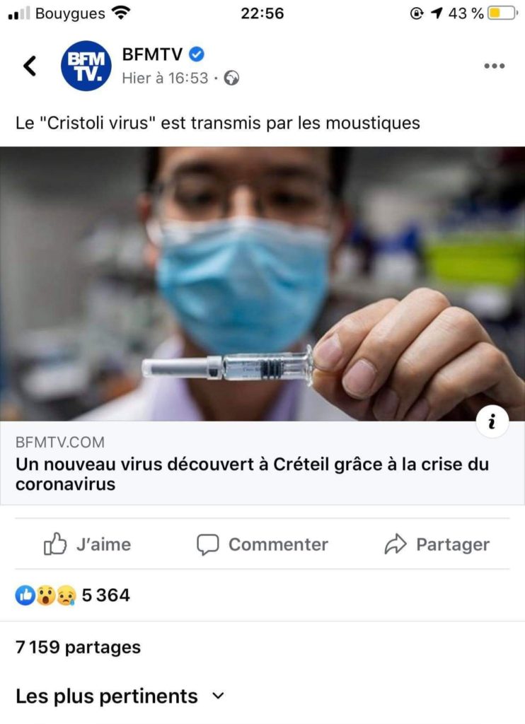 Wirus Cristoli odkryty we Francji