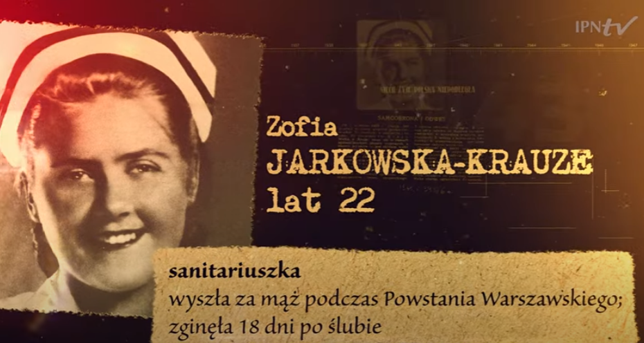 Wojenne dziewczyny z Armii Krajowej. Zofia Jarkowska-Krauze walczyła o Polskę i zginęła w wieku 22 lat, tuż po swoim ślubie