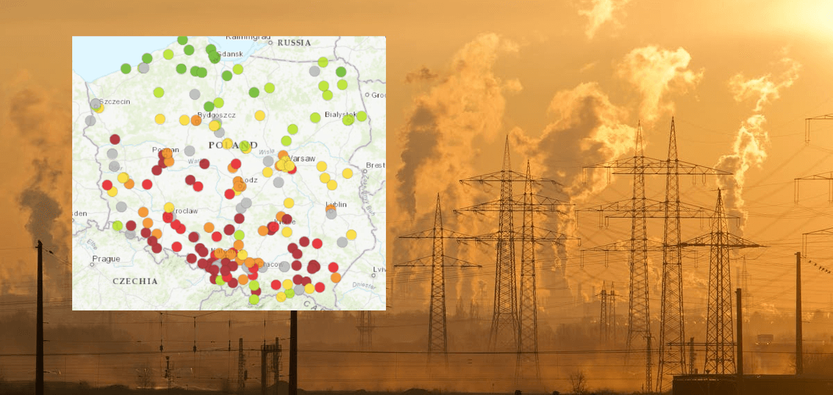 Smog, zanieczyszczenie powietrza w Polsce